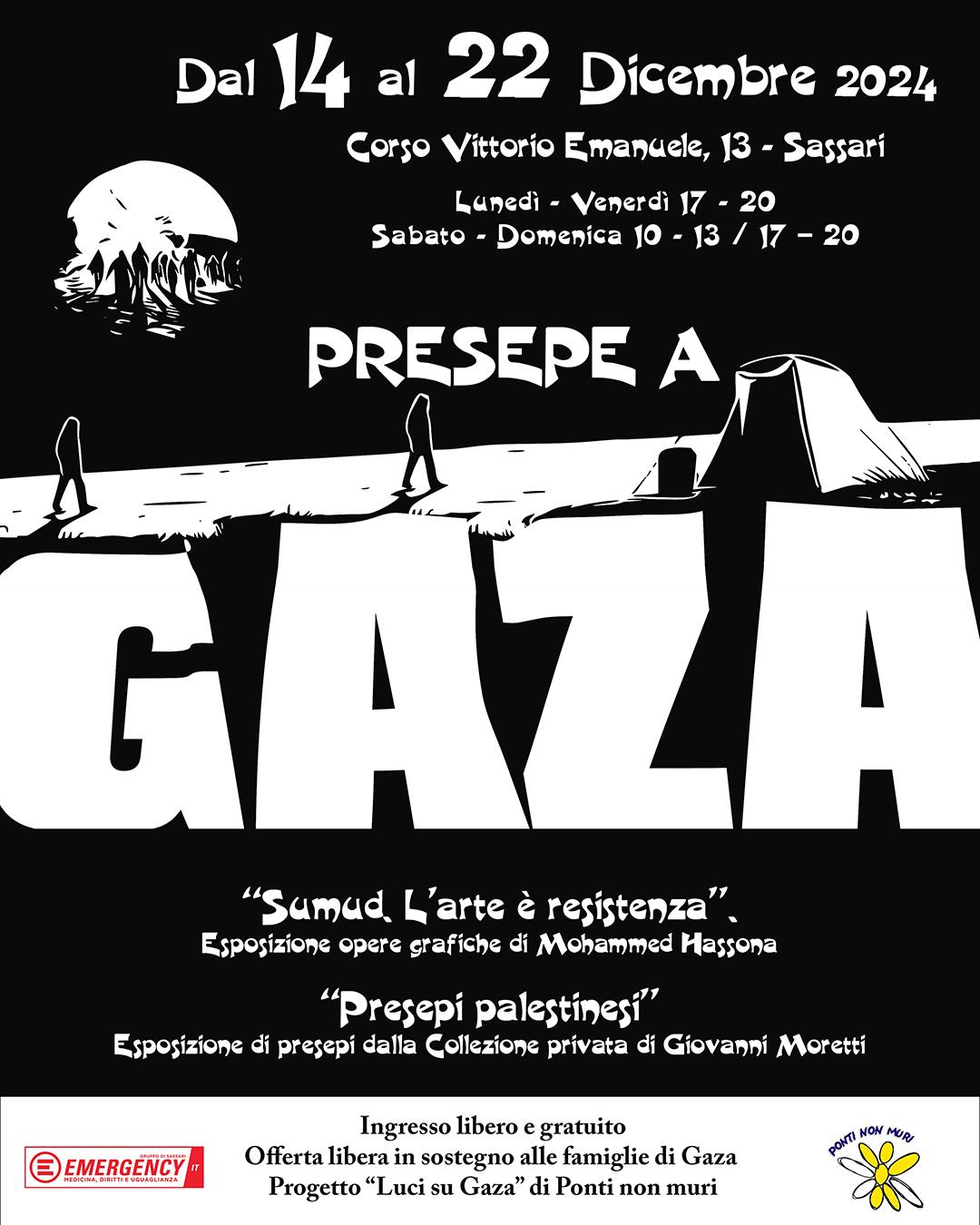 Presepe a per Gaza