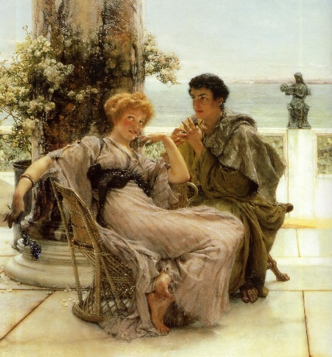 Fig. 11, Alma Tadema, Fidanzamento