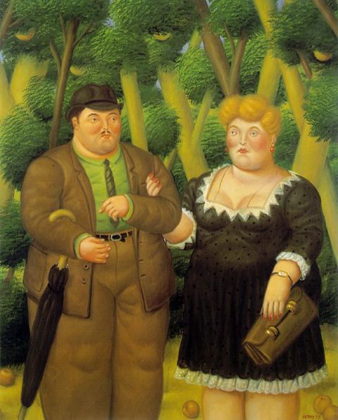 Fig. 24, Ferdinando Botero, Matrimonio